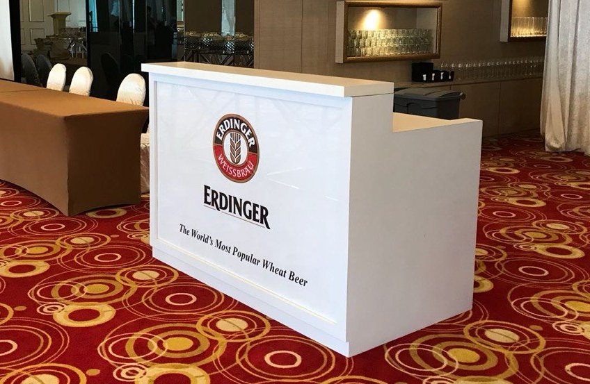 Erdinger Bar Counter