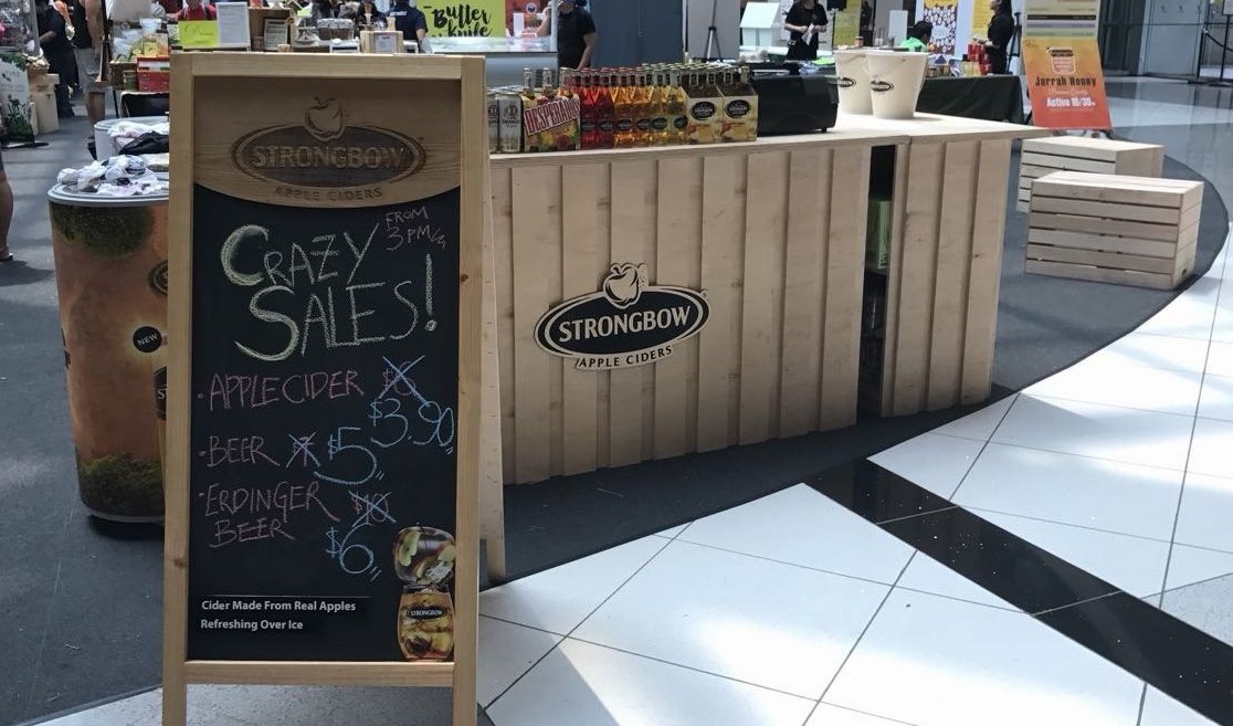 Strongbow Booth